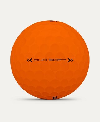 Wilson Duo Soft golfbollar, orange