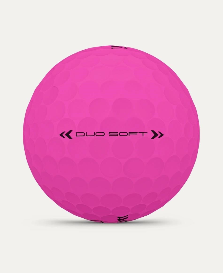 Wilson Duo Soft golfbollar, rosa