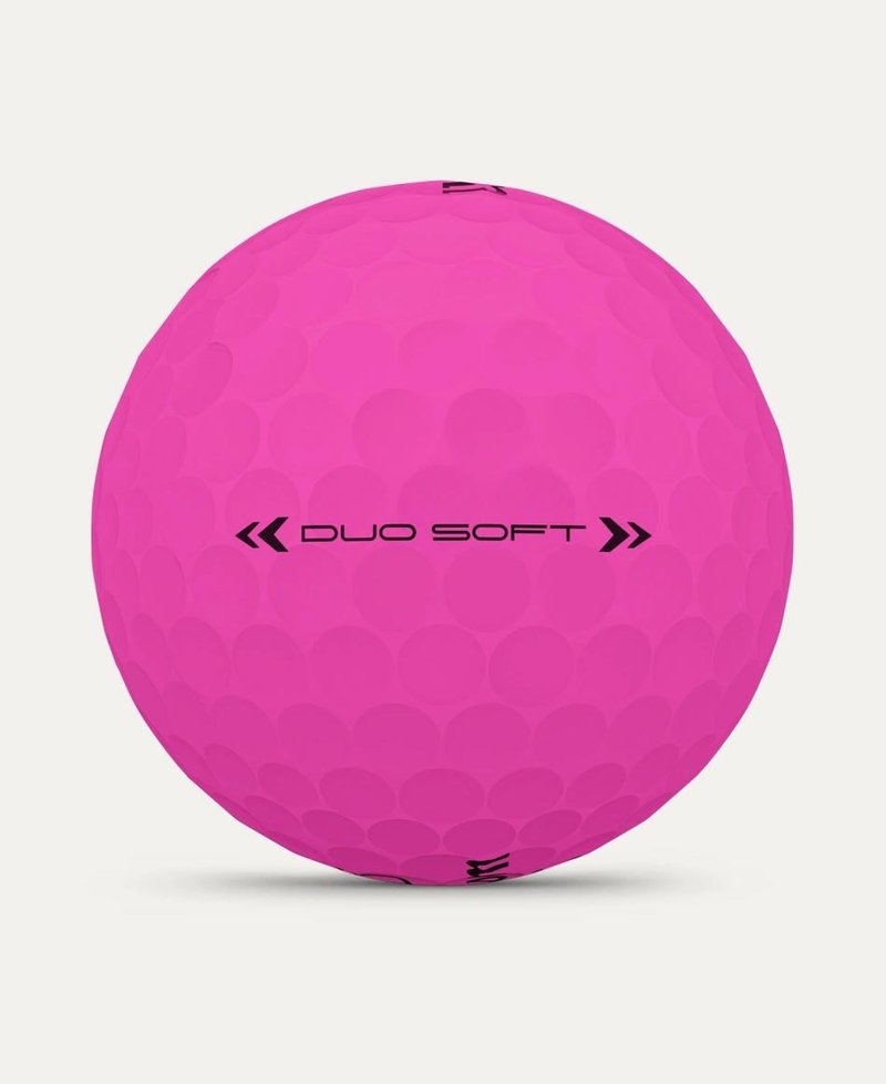 Wilson Duo Soft golfbollar, rosa