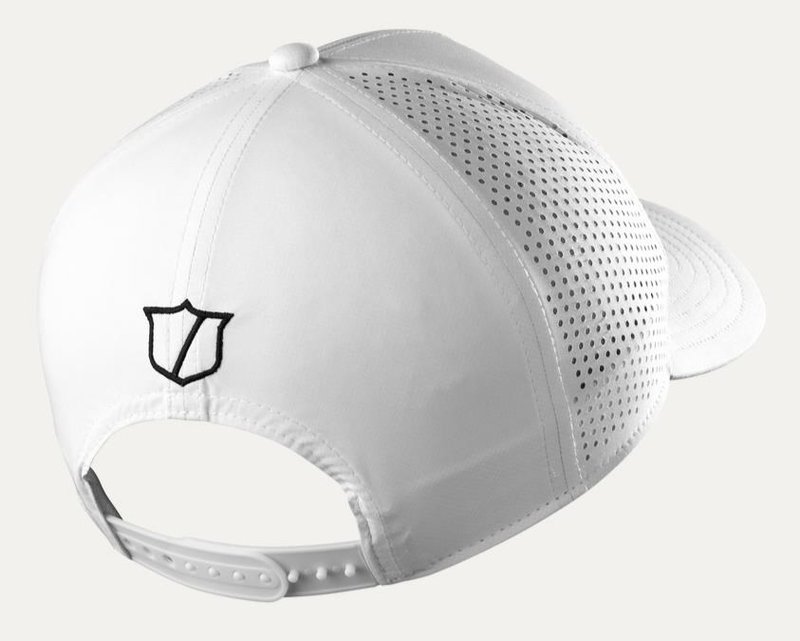 Wilson Performance herr keps, vit