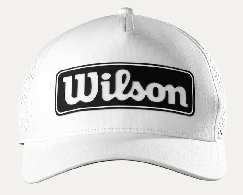 Wilson Performance herr keps, vit