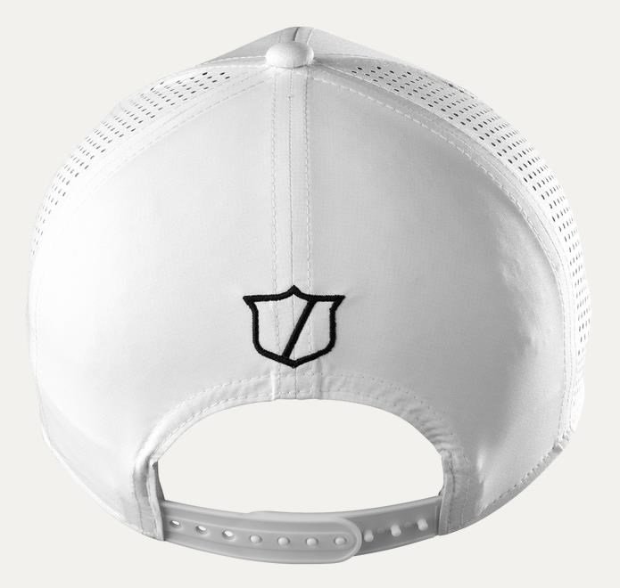 Wilson Performance herr keps, vit