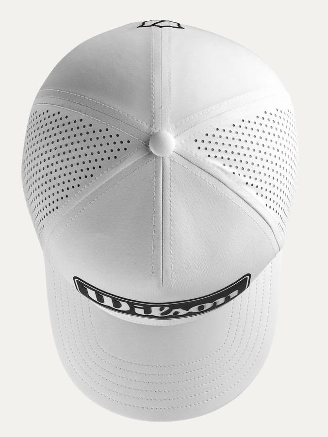 Wilson Performance herr keps, vit