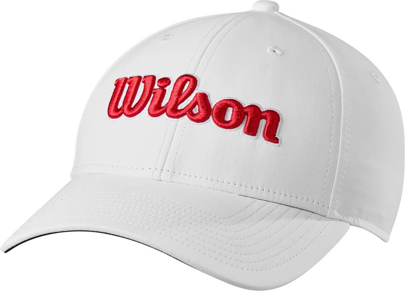Wilson Tour herr keps, vit/röd