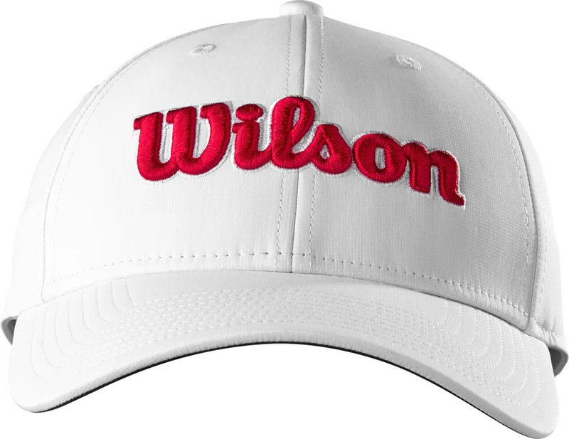 Wilson Tour herr keps, vit/röd