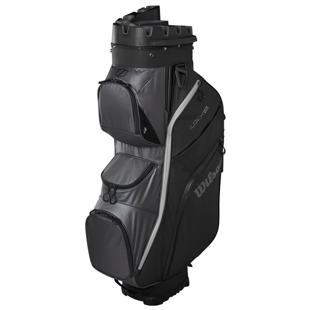 Wilson I-Lock Dry cart bag, svart/grå