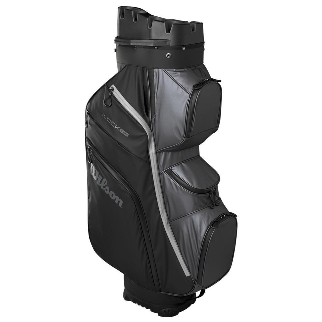 Wilson I-Lock Dry cart bag, svart/grå