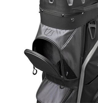 Wilson I-Lock Dry cart bag, svart/grå