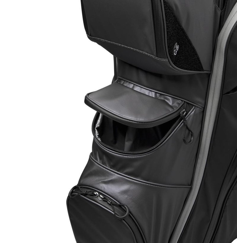 Wilson I-Lock Dry cart bag, svart/grå