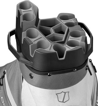Wilson I Lock cart bag, grå/vit/svart