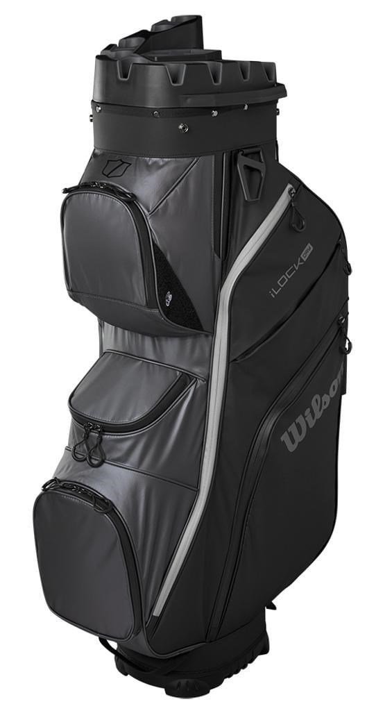 Wilson I Lock cart bag, svart/grå