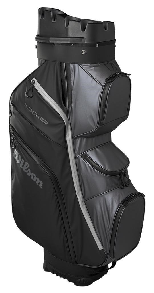 Wilson I Lock cart bag, svart/grå