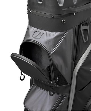 Wilson I Lock cart bag, svart/grå