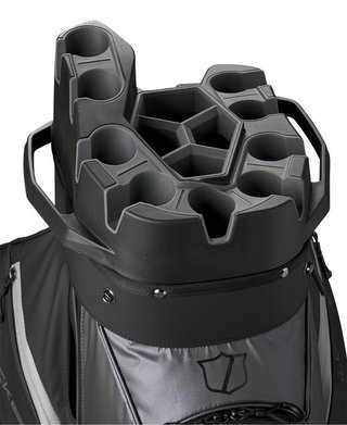 Wilson I Lock cart bag, svart/grå