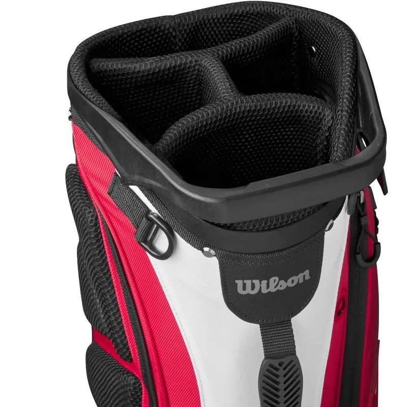 Wilson EXO Lite stand bag, staff red
