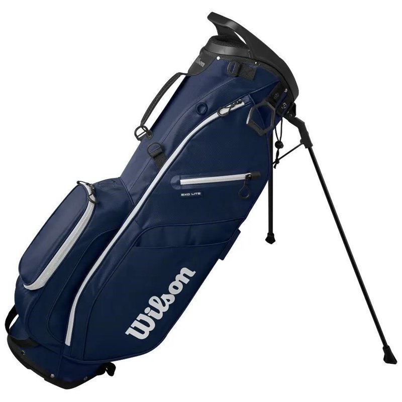 Wilson EXO Lite stand bag, navy/vit