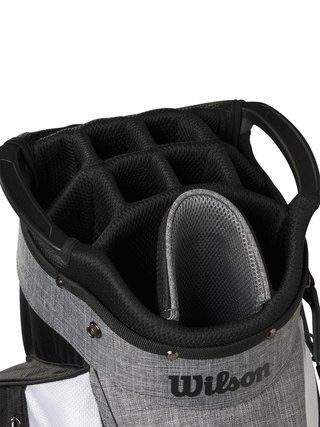 Wilson Feather cart bag, svart/grå/vit