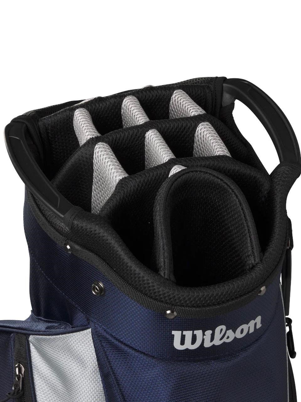 Wilson Feather cart bag, grå/svart