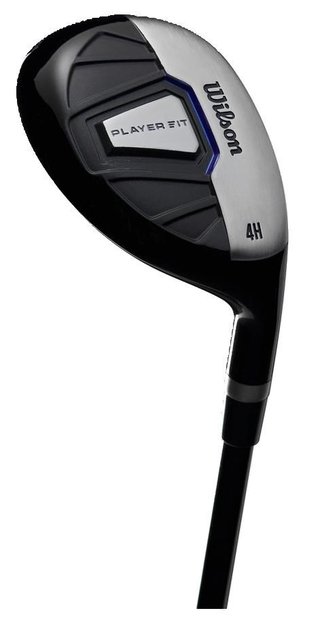 Wilson Player Fit Premium herr golfset, grafit + vagnbag, röd