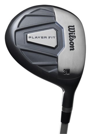 Wilson Player Fit Premium dam golfset, grafit + cart bag