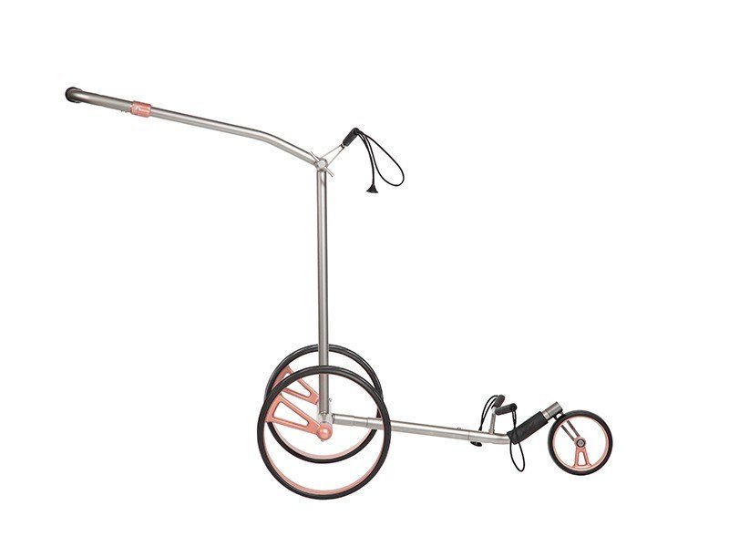 JuCad Phantom Titan Rose 2.0 elektrisk trolley + bärbag, titanium