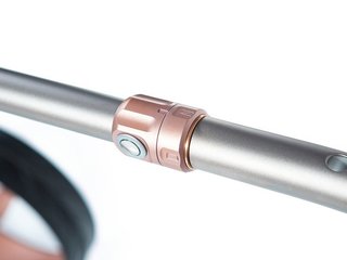 JuCad Phantom Titan Rose 2.0 elektrisk trolley + bärbag, titanium