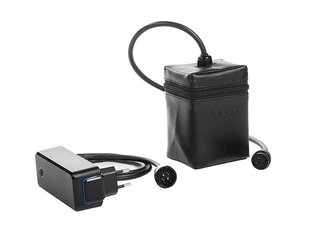 JuCad Phantom Titan Rose 2.0 elektrisk trolley + bärbag, titanium