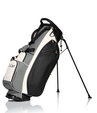 JuCad 2in1 FIirst Class stand bag, svart/grå/vit