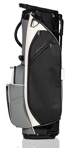 JuCad 2in1 FIirst Class stand bag, svart/grå/vit