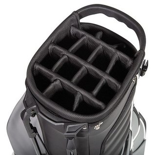 JuCad 2in1 FIirst Class stand bag, vit