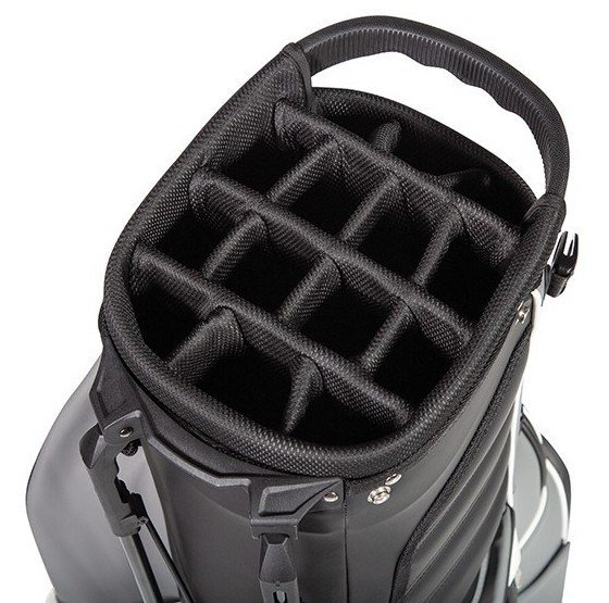 JuCad 2in1 FIirst Class stand bag, vit