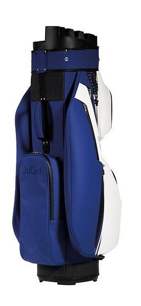 JuCad First Class Revolution cart bag, royal blue/white