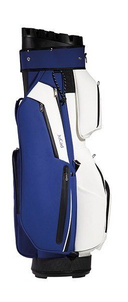 JuCad First Class Revolution cart bag, royal blue/white