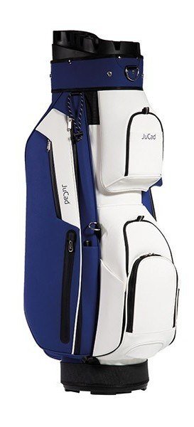 JuCad First Class Revolution cart bag, royal blue/white
