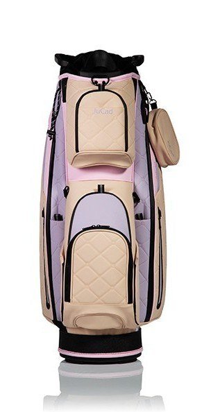 JuCad First Class cart bag, beige/lilac/pink