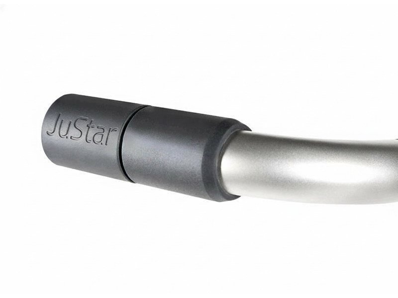 JuStar reservdel – handtag gummerat/kylskydd för elektrisk trolley TITAN, CARBON