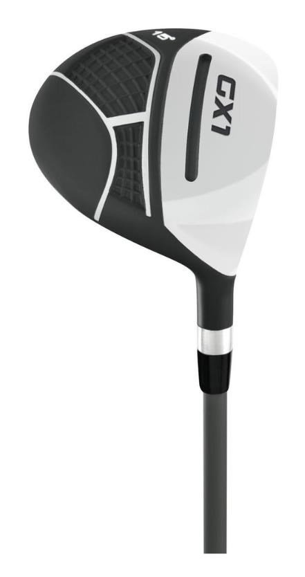Masters GX1 Gts herr golfset, grafit, + stand bag, svart/grå/vit
