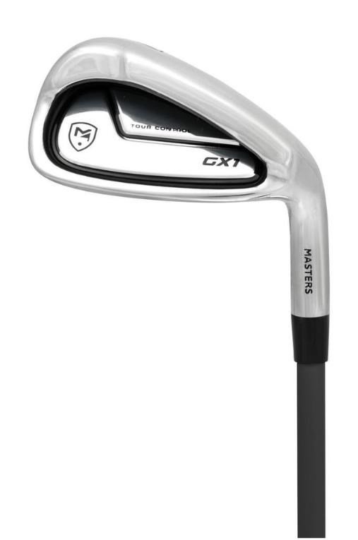 Masters GX1 Gts herr golfset, grafit, + stand bag, svart/grå/vit