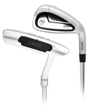 Masters GX1 Gts herr golfset, grafit, MLH + stand bag, svart/grå/vit