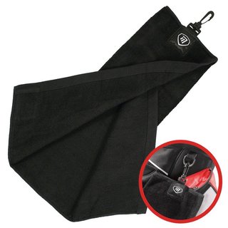 Masters Golf Masters Tri-Fold golfhandduk, svart
