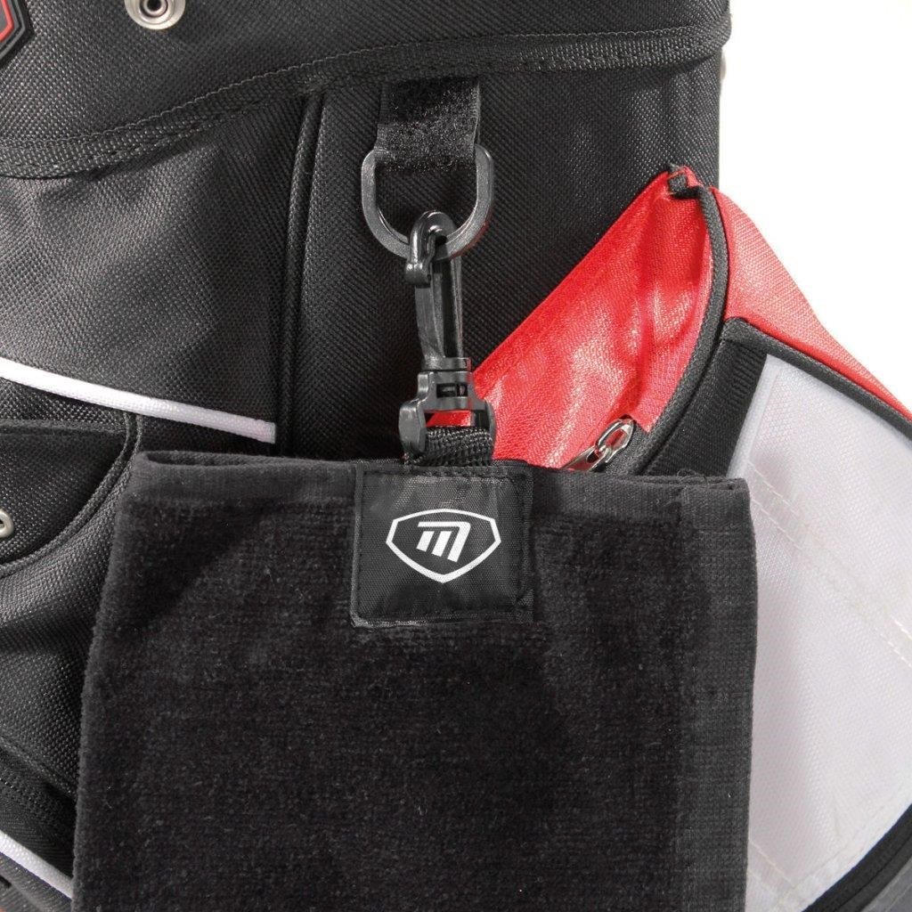 Masters Golf Masters Tri-Fold golfhandduk, svart