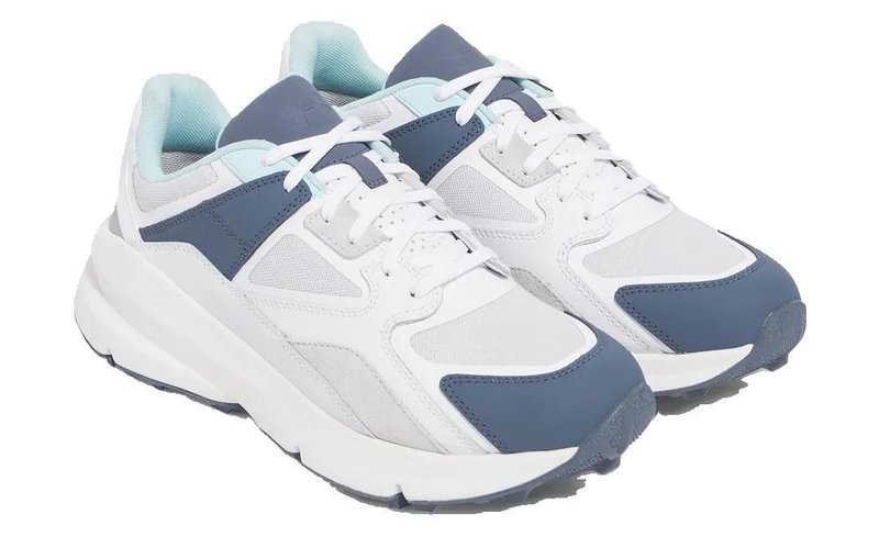 Under Armour Forge 96 unisex golfskor, vita