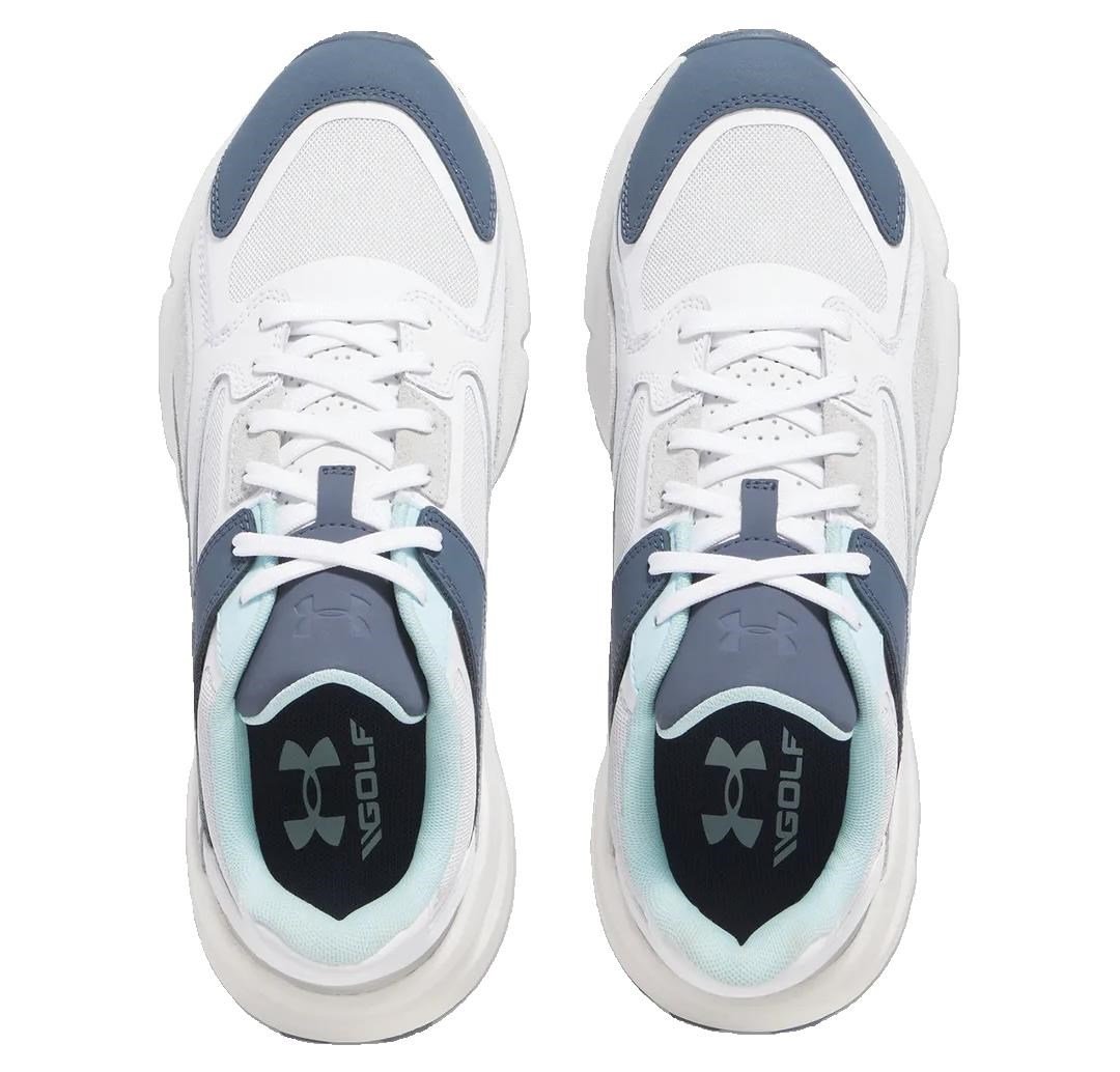 Under Armour Forge 96 unisex golfskor, vita
