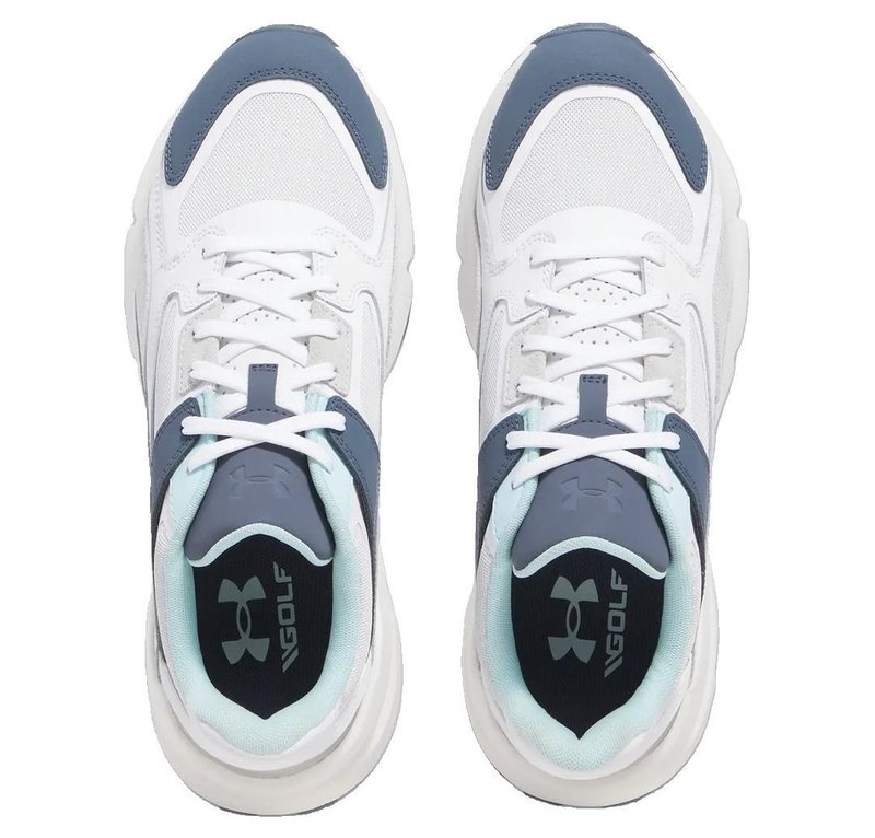 Under Armour Forge 96 unisex golfskor, vita
