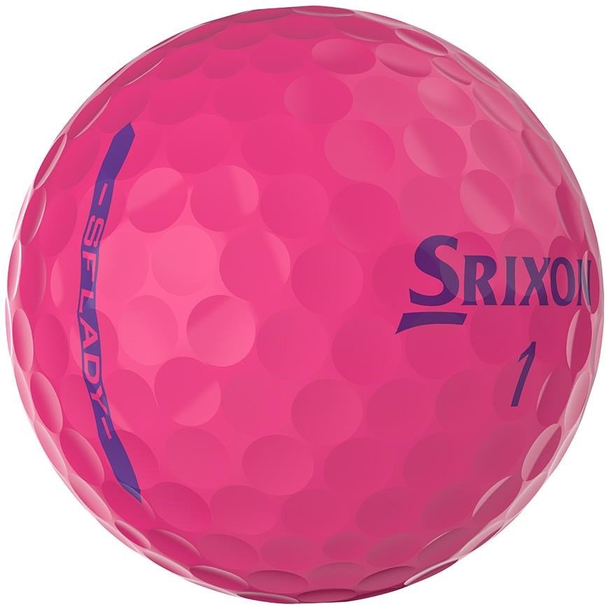 Srixon Soft Feel Lady dam golfbollar, rosa