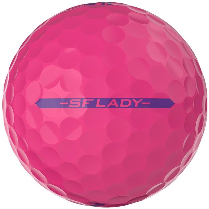 Srixon Soft Feel Lady dam golfbollar, rosa