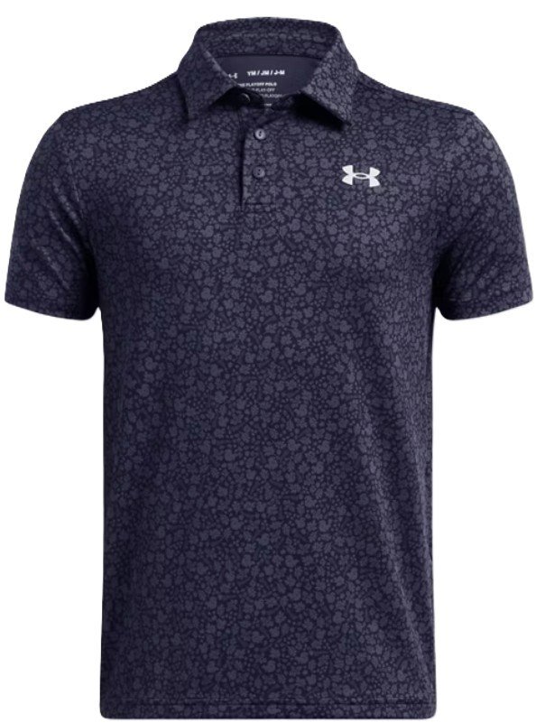 Under Armour Playoff Printed junior polotröja, blå