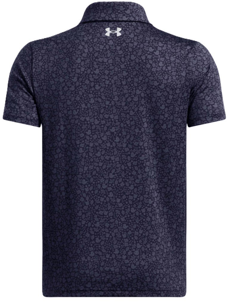 Under Armour Playoff Printed junior polotröja, blå