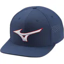 Mizuno Tour Flat Snapback herr golfkeps, navy