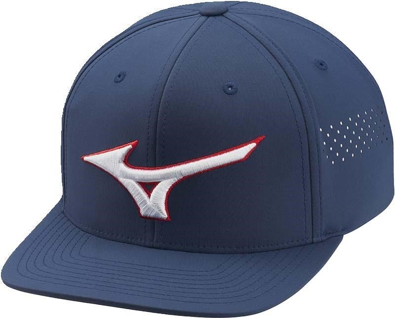 Mizuno Tour Flat Snapback herr golfkeps, navy